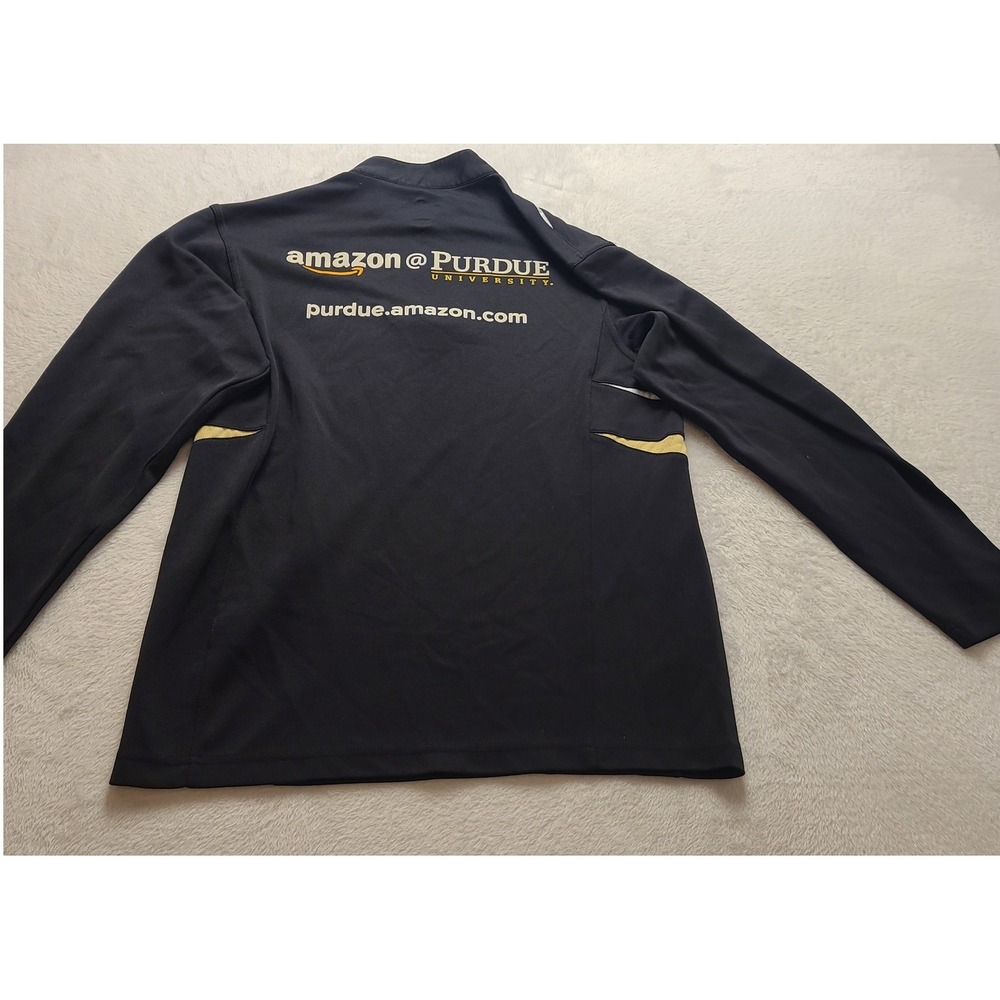 Holloway Purdue University Admissions Ambassador 1/4 Zip Pullover Black Men's S - Picture 2 of 12